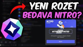 BEDAVA NİTRO VE YENİ GELEN DİSCORD ROZETİ NASIL ALINIR?