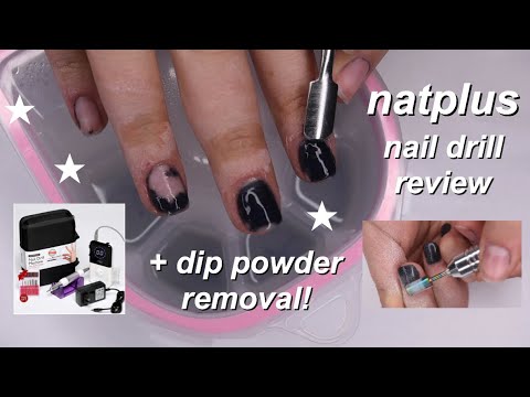 natplus e-file review + dip powder removal!