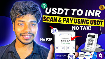 Convert USDT to INR Using Upi | Safest Way To Withdraw USDT to Bank Without Binance P2P