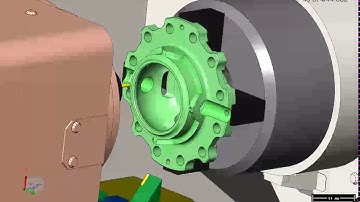 SolidCAM 2016 Mill Turn module - multi-channel synchronization