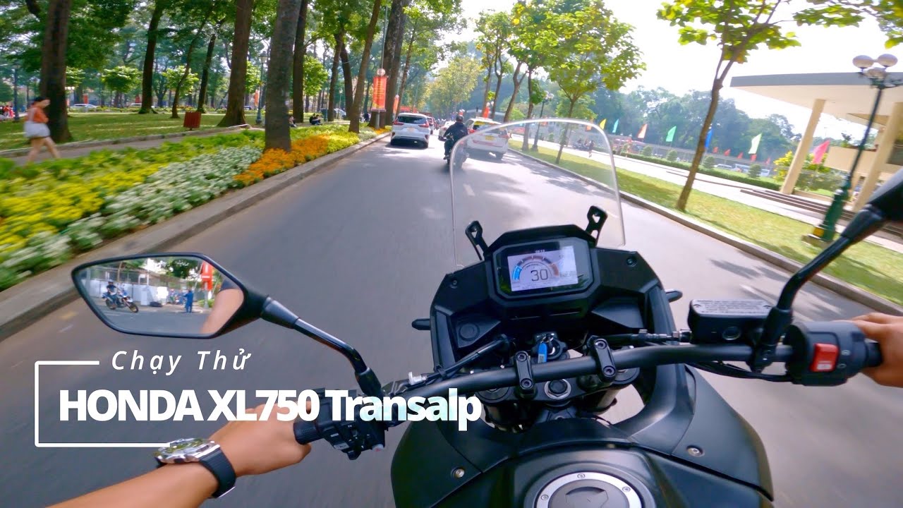 Chạy thử ADV Honda XL750 Transalp cùng Phát Tiến
