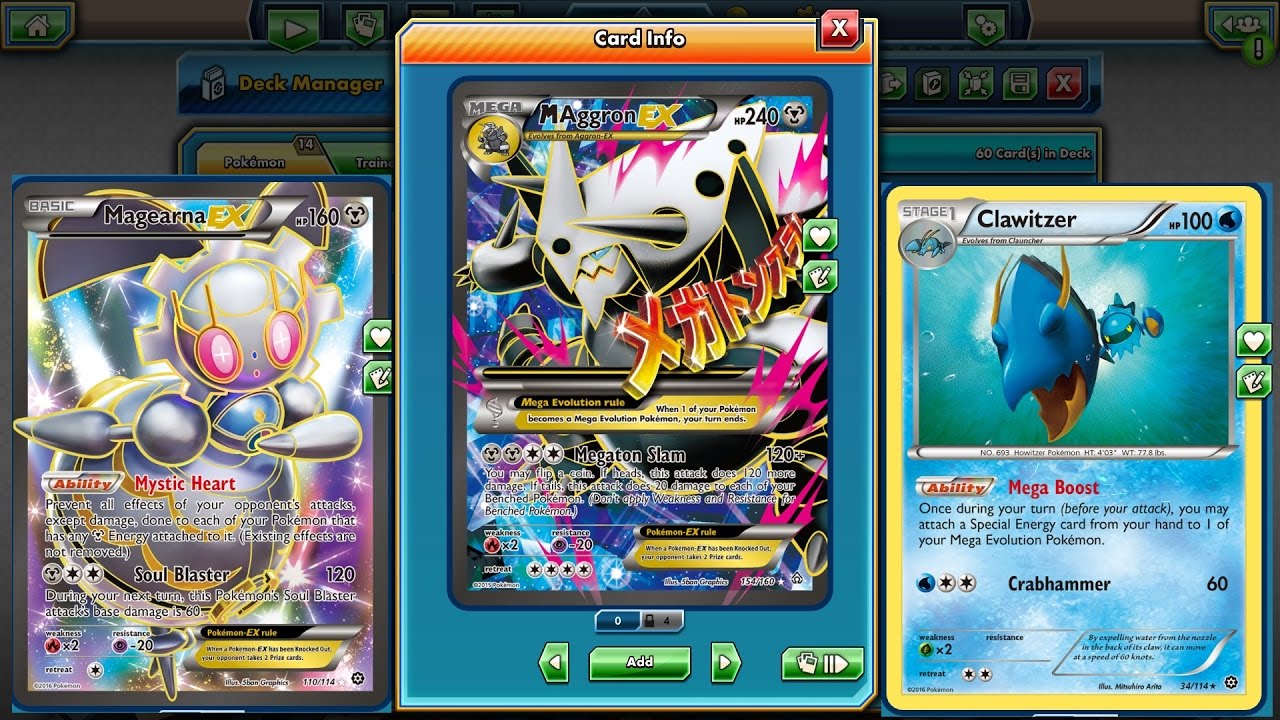 pokemon tcg mega aggron clawitzer 1 hit k o standard format pokemon tcg standard format 2016