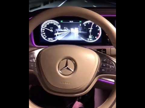 Mercedes S Class Gece Snap Hd araba snapleri