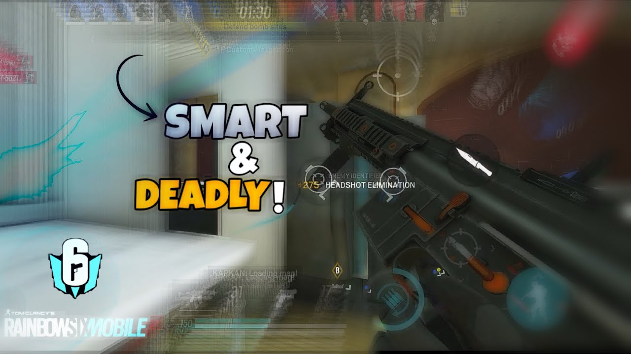 Smart Plays, Brutal Kills 🔥🎯- Rainbow Six Mobile ! #rainbowsixmobile #r6mindia