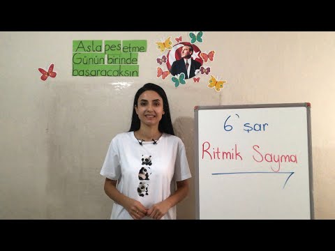 6’şar RİTMİK SAYMA