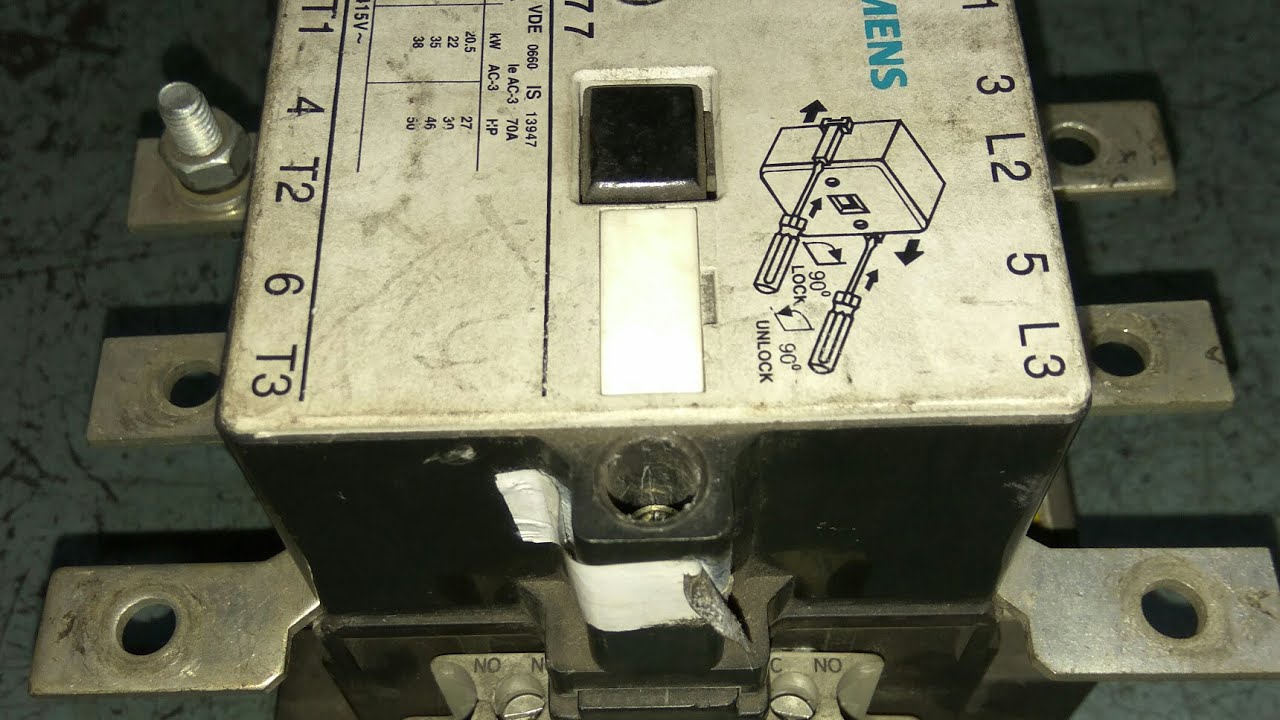 How to Solve Chattering Problem in Contactor Electric Guru YouTube