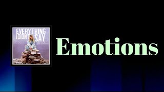 Ella Henderson - Emotions (Lyrics)