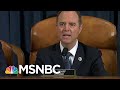 WATCH: Schiff Interrupts Nunes As He Goes After Leaks, Whistleblower | MSNBC