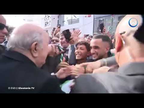 الرئيس تبون يحظى بإستقبال تاريخي بقسنطينة
