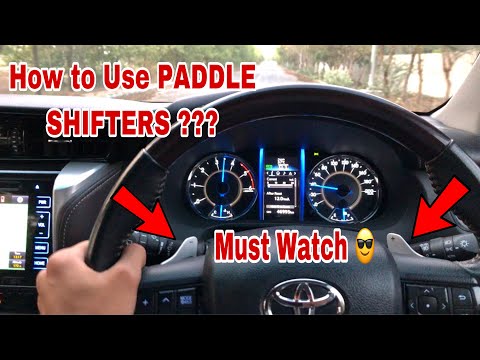 PADDLE SHIFTERS : How to Use ?  Working of PADDLE SHIFTERS 