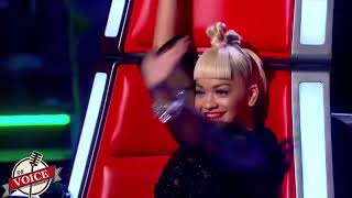 Top 10 Blind Auditions Made Coaches Fall Off Chairs in The Voice