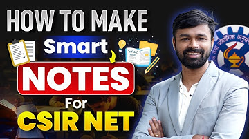 How to Make Smart Notes CSIR NET Mathematics | Best TIPS to make Smart Notes for CSIR NET Maths