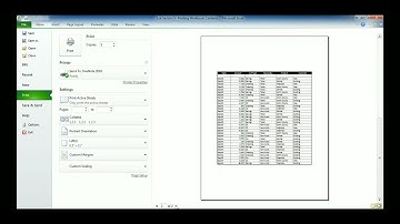 MS Excel E0109 Inserting Header & Footers and repeating rows. like and subscribe plz..