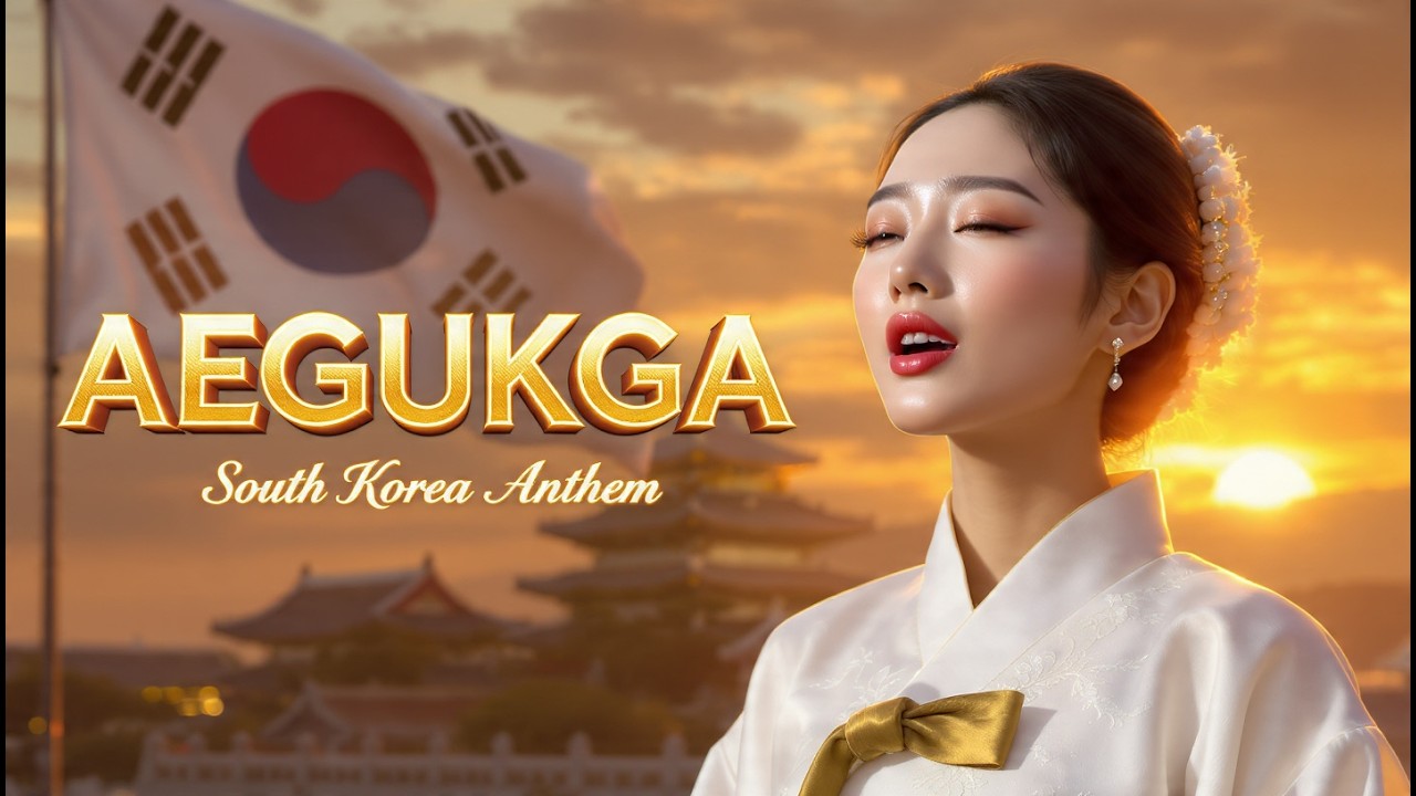 🇰🇷 The Most BEAUTIFUL Version of Aegukga (South Korea) 🇰🇷 Powerful Vocal & Orchestra | 대한민국 애국가