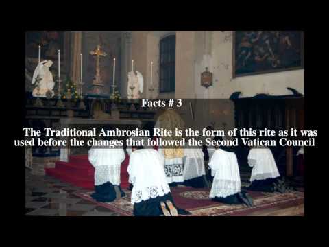 What Is The Ambrosian Rite