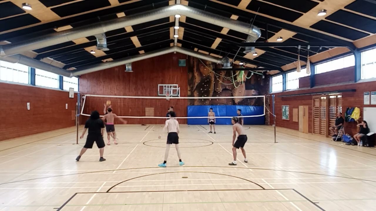 Tarawera senior volleyball training 