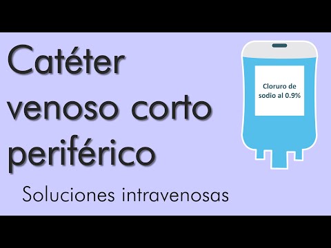 Catéter venoso corto