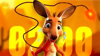 2 MINUTE Timer - Kangaroo BOMB Classroom Countdown With Music