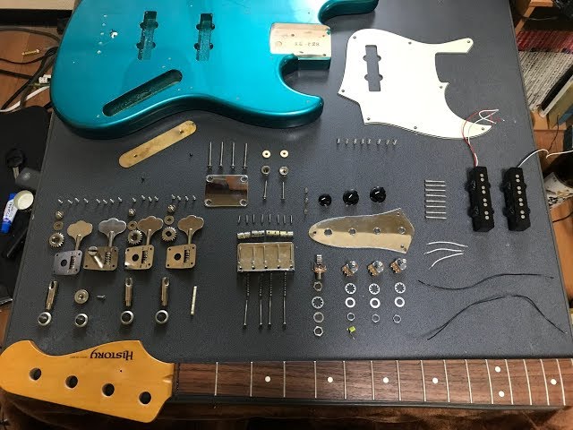 HISTORYのベースを貰ってみた ジャズベース完全分解マニュアル【すみす