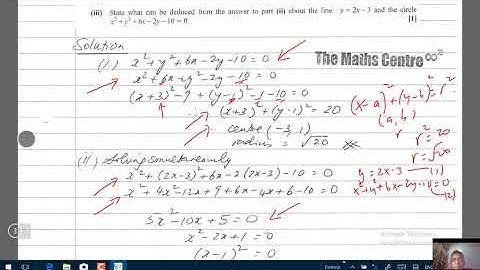 OCR A Level Pure Maths H240/01 June 2018 Q5 Part 2