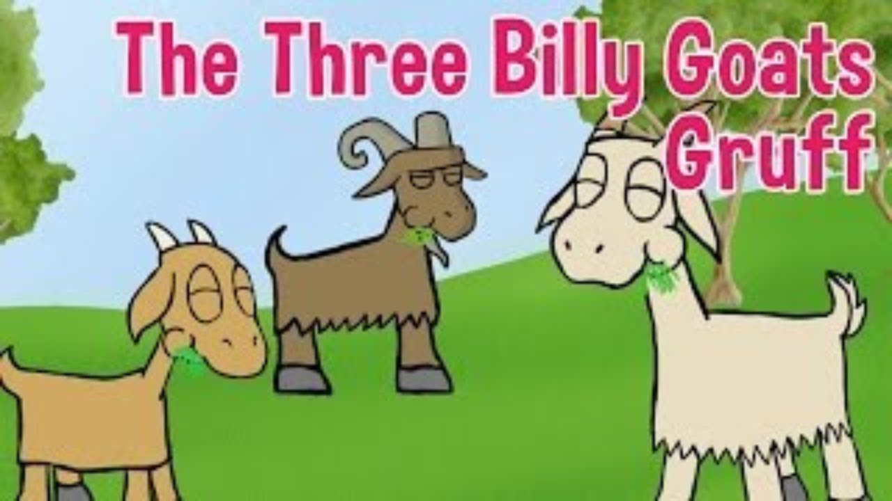 The Three Billy Goats Gruff /Kids Bed Time Story from Classic Fairy Tales 