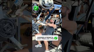 HOW TO MACHINE CHEST PRESS ✅ (DO THIS NOW!)