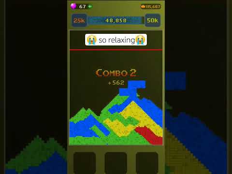 Sand tetris🫠🫠🫠