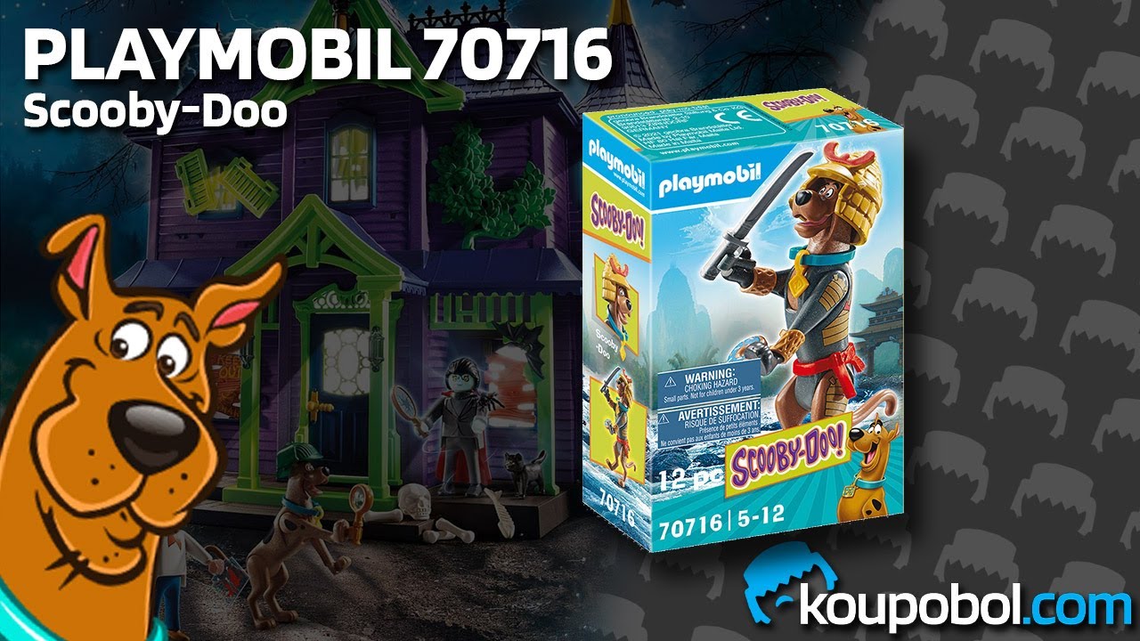 video Playmobil 70716 SCOOBY-DOO Collectible Samurai Figure