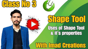 CorelDraw Tutorial for Beginners In Urdu/Hindi | Class 3 | Imad Creations