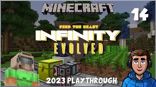 Minecraft FTB Infinity Evolved - Tree Farm, Tesseracts & Wither Fight! - #14 (2023, 1.7.10)