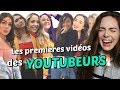 JE RÉAGIS AUX PREMIÈRES VIDÉOS DES YOUTUBEURS!!!!!