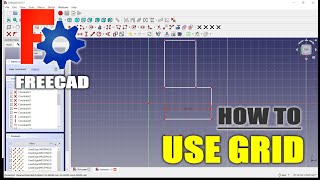 FreeCAD Sketcher How To Use Grid screenshot 4