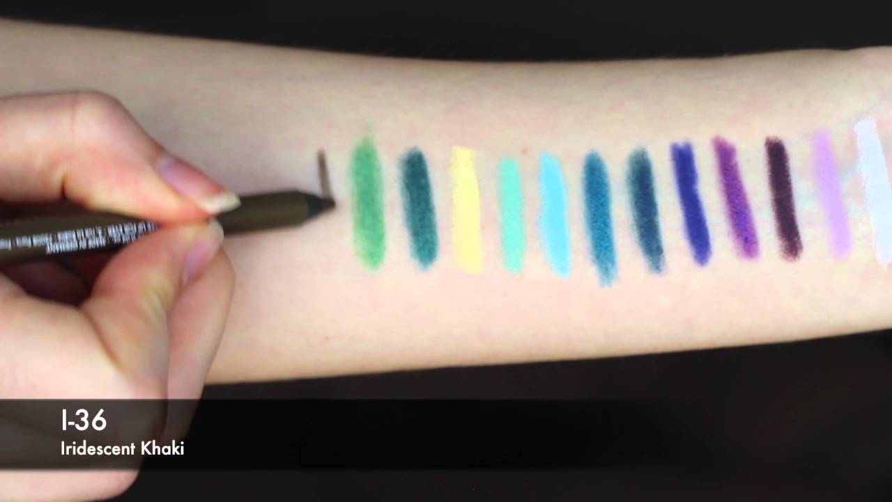 Make Up For Ever Aqua XL Eye Pencils | Swatches + Smudge Test!