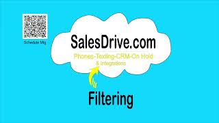 Filtering Contacts, Deals, and Activities in PipeDrive CRM by SalesDrive.com