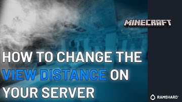 How To Change Your Minecraft Server View Distance