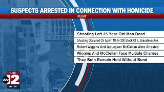 Suspects arrested in connection with Flint homicide
