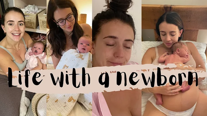 LIFE WITH A NEWBORN VLOG - 2 WEEKS OF LIFE AS A FA...