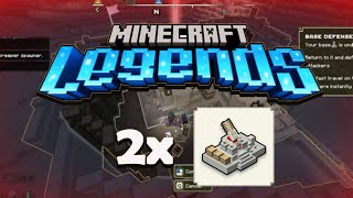 [Minecraft Legends PvP] Double Redstone Launcher Rush in 20 Minutes (Full Game  Commentary)