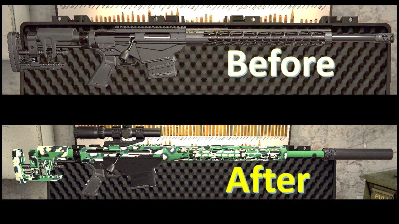 Gun Simulator Rifle Making PIMPING A SNIPER RIFLE UP! | GUNSMITH SIMULATOR - YouTube