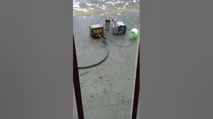 DO NOT TRY THIS!!! Microwave Magnetron (READ DESCRIPTION)