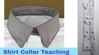 shirt collar teaching quality teaching video 2020