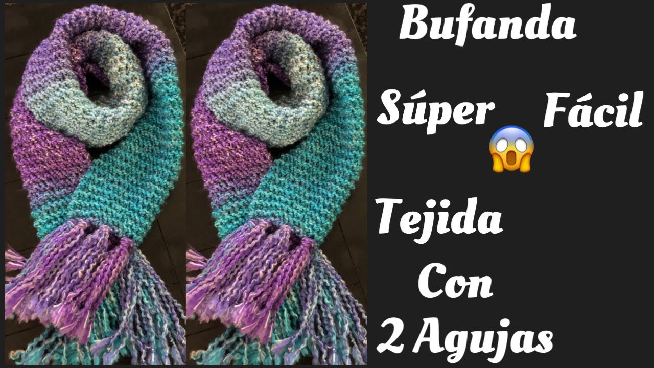 Bufanda Para Niña 9 10 Años *Para Principiantes * - YouTube