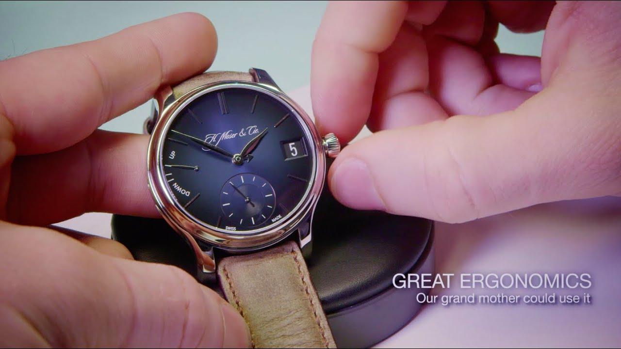 H. Moser & Cie. Endeavour Perpetual Calendar Funky Blue