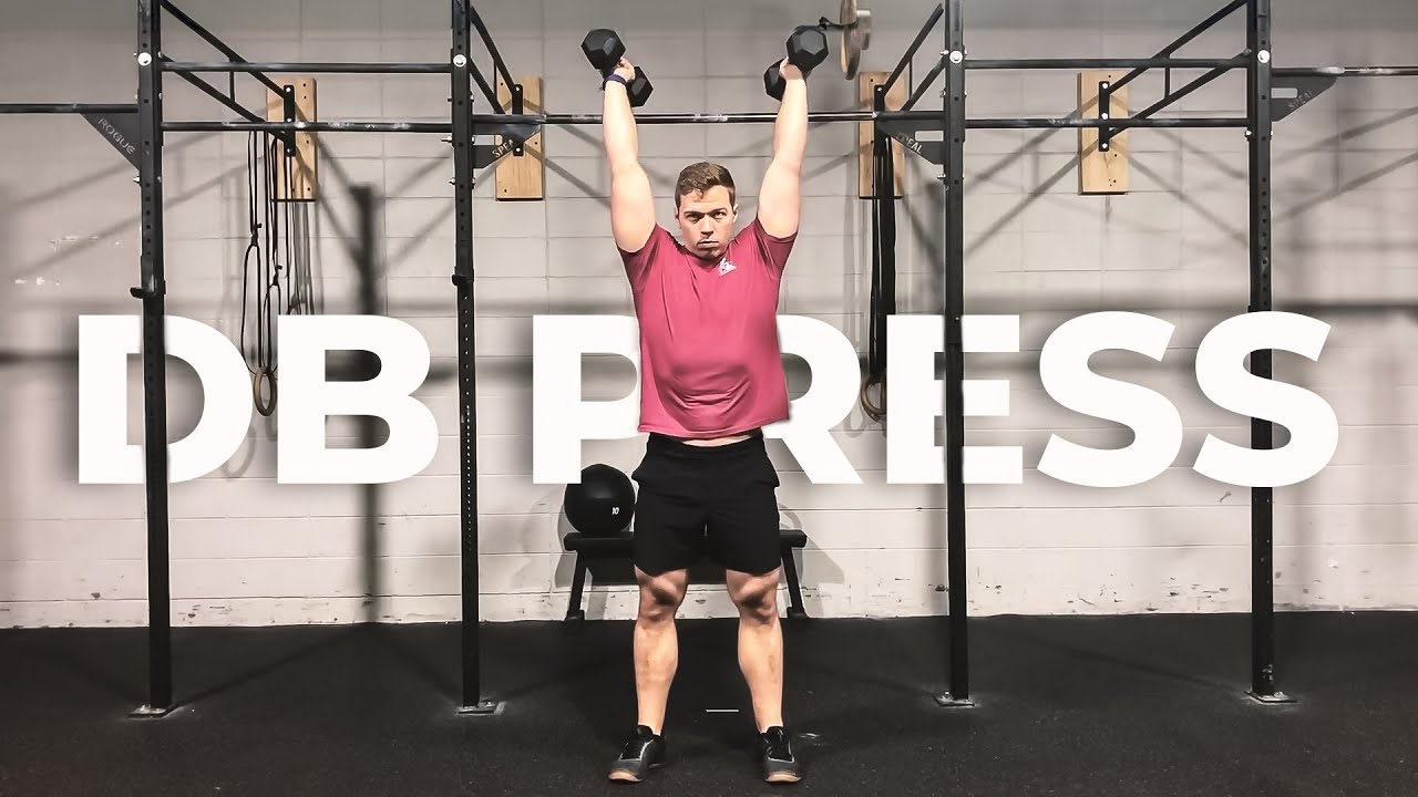 Dumbbell Shoulder Press CrossFit Demonstration YouTube