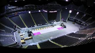 Time-lapse Harlem Globetrotters at T-Mobile Center