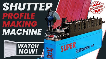Super - Shutter Patti Making Machine || SRF- 9R || 9829023969 [Shutter Patti Business]