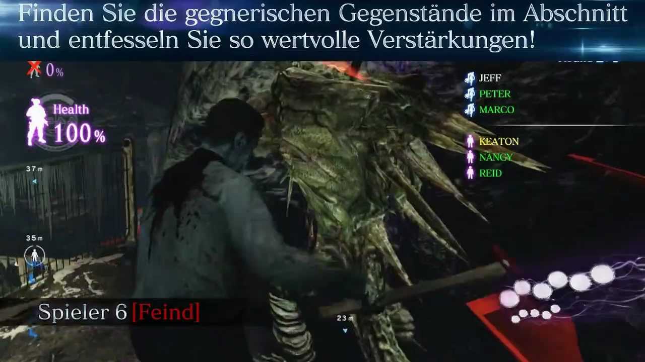 Resident Evil 6 - Siege Modus Gameplay (German)