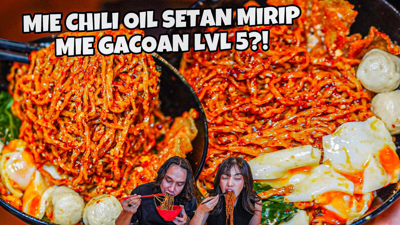 DEKET MRT! MIE CHILI OIL SETAN LVL 5 MIRIP GACOAN! KAGET TIBA2 MATI LAMPU!