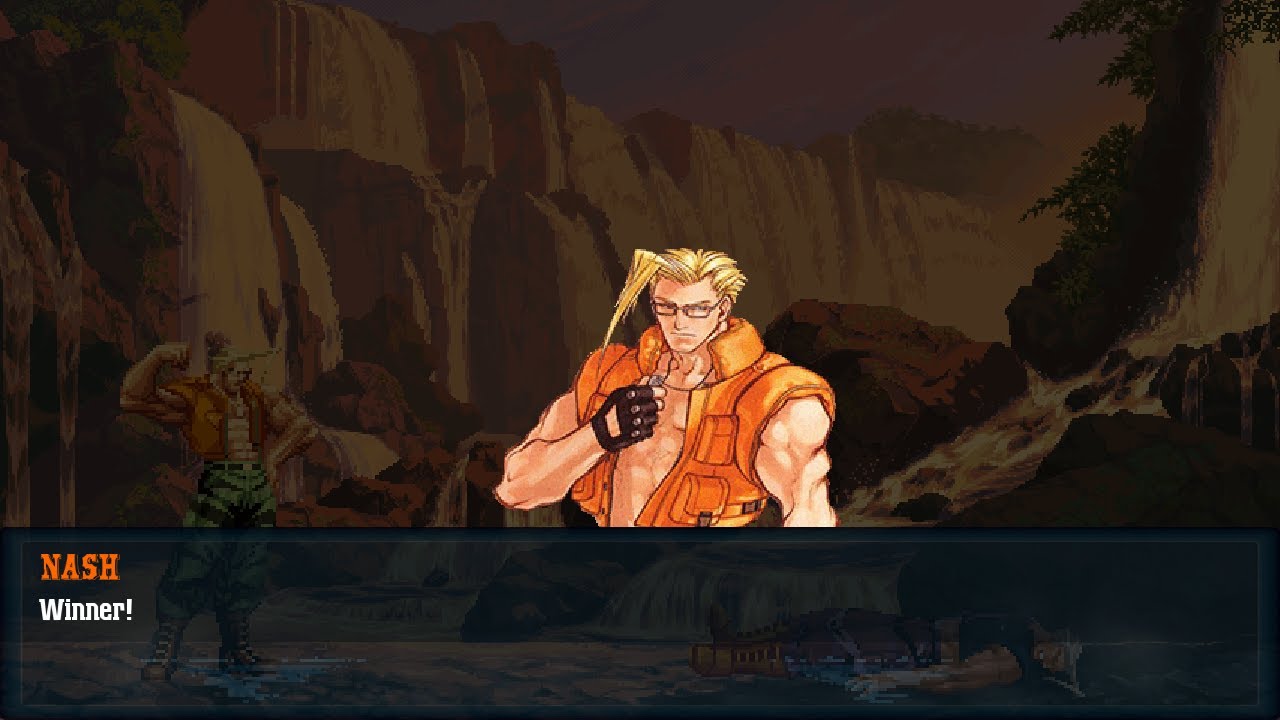 New KOF Style  Char--Charlie Nash