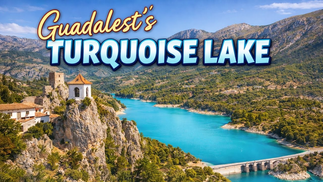 Man-Made Blue Secret 💎: Spain’s Turquoise Lake 